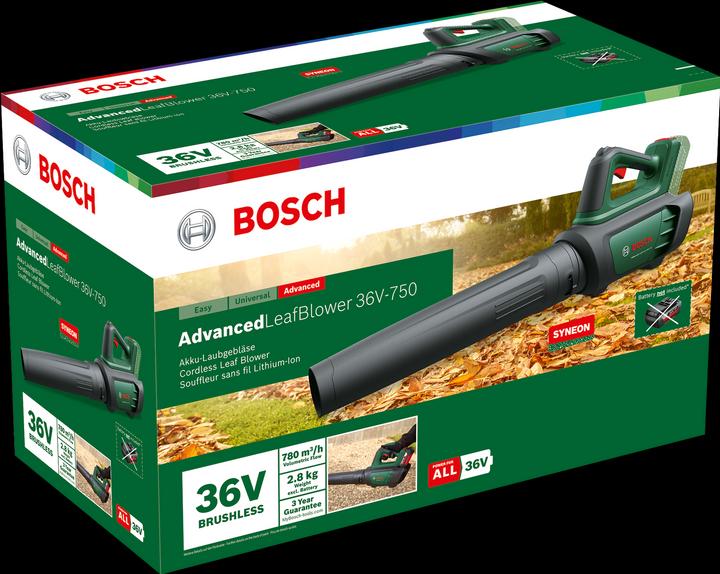 Produktbild Bosch Home & Garden AdvancedLeafBlower 36V-750 (Akkubetrieb, Laubbläser)