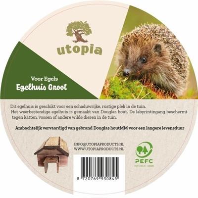 Actual product image Utopia Egelhuis Gebrand Douglas Hout (Butterflies)