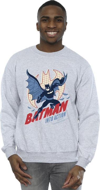 Immagine prodotto Felpa in cotone Batman Into Action (L)