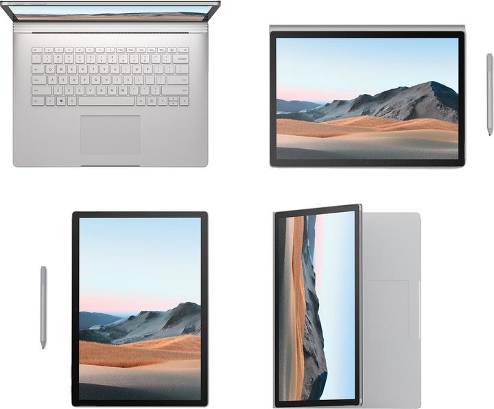 Produktbild Microsoft Surface Book 3 (15", Intel Core i7-1065G7, 16 GB, 256 GB, DE)