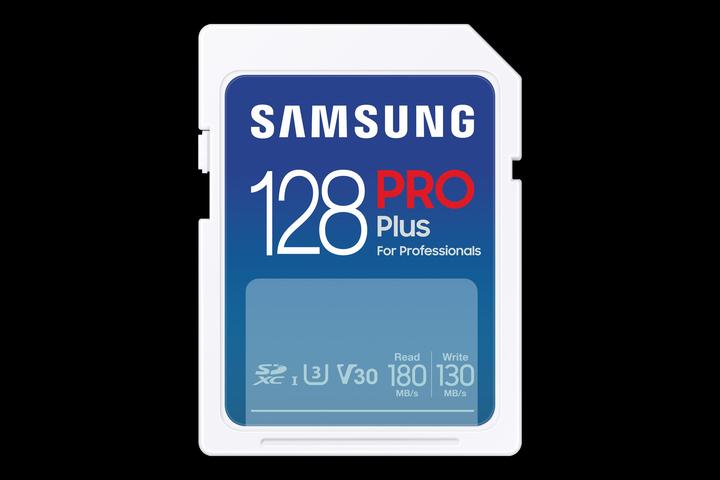 Image du produit Samsung PRO Plus (128 Go, SDXC, U3, UHS-I)
