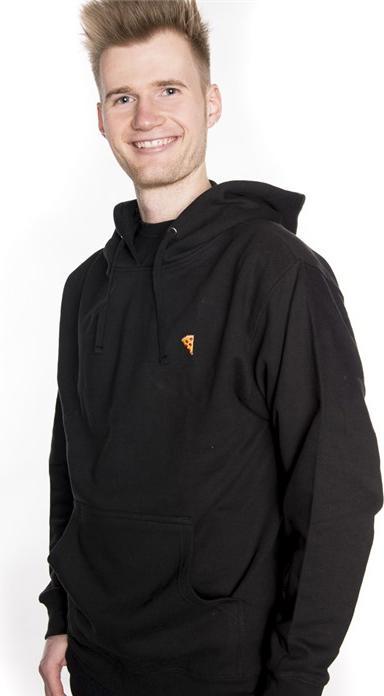 Actual product image Pizza Emoji Logo Hood (S)