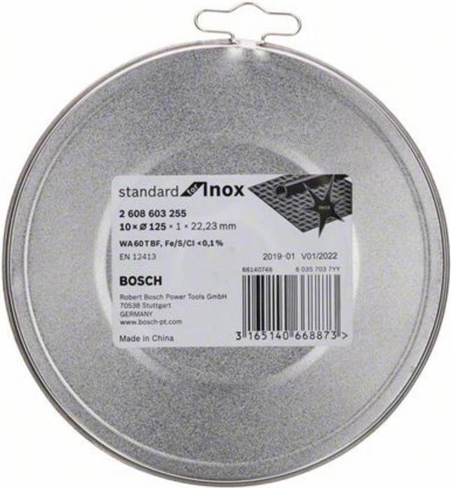 Produktbild Bosch Professional Zubehör PRO Stainless Steel and Metal Trennscheibe, 125 x 1 x 22,23 mm