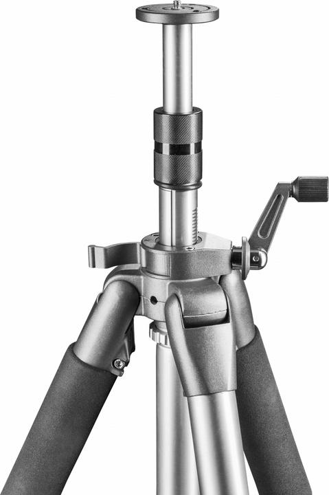 Actual product image mantona Alto 295 tripod with crank column (Metal)
