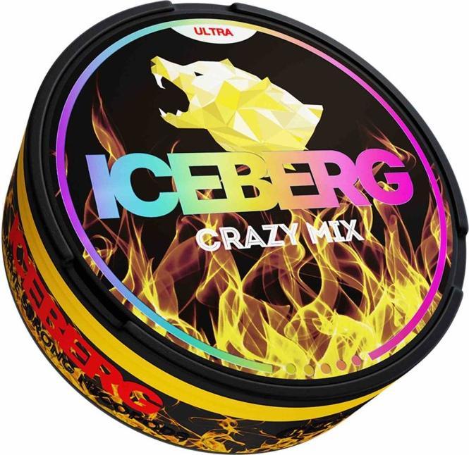 Actual product image Iceberg Crazy Mix (Nicotine Pouches, 50 mg)
