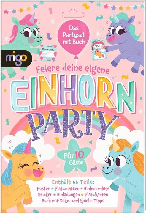 Actual product image Unicorn party