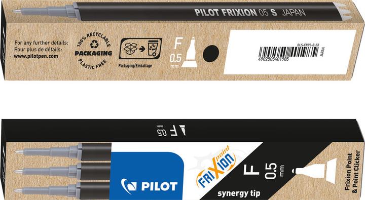 Image du produit Pilot FriXion Point de recharge (Recharger, Noir, 0.50 mm)