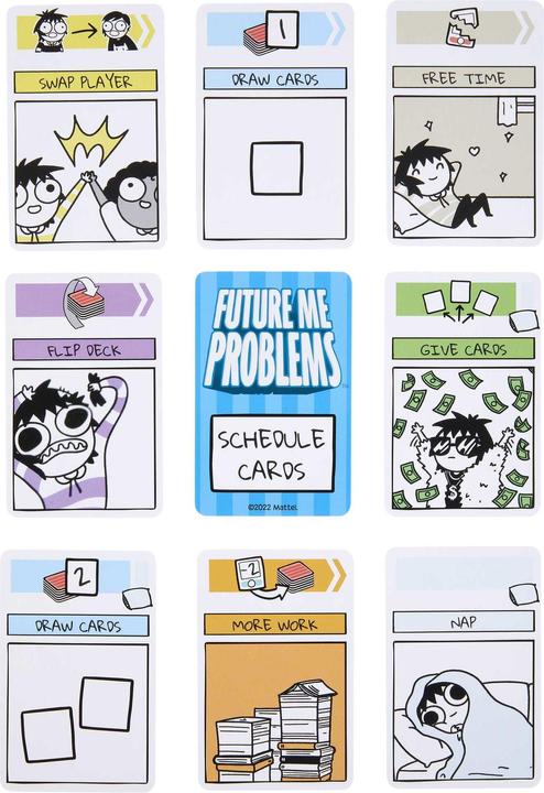 Immagine prodotto Mattel Future Me Problems Standard Edition (Tedesco)