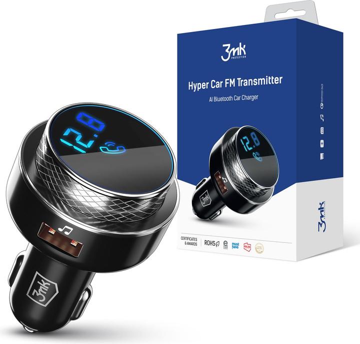Actual product image 3MK Hyper Car FM Transmitter