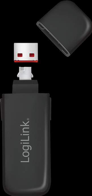 Actual product image LogiLink USB-A-Port lock (1x key and 4x locks)