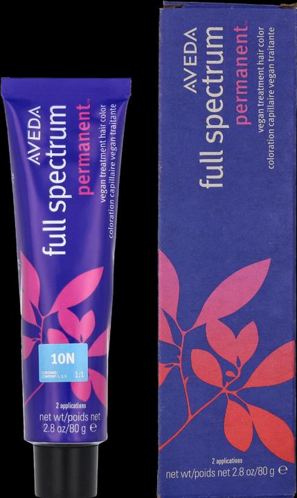 Actual product image Generic Aveda Full Spectrum Permanent Hair Colour 10N Lightest Blonde (10N Lightest Blonde)