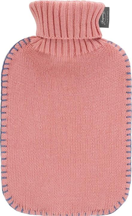 Immagine prodotto Fashy Bottiglia dell'acqua calda 2l a collo alto in maglia albicocca (2 l)