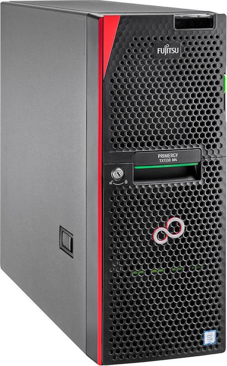 Actual product image Fujitsu Primergy TX1330 M4 (Intel Xeon E-2176G, 16 GB, Rack Server)