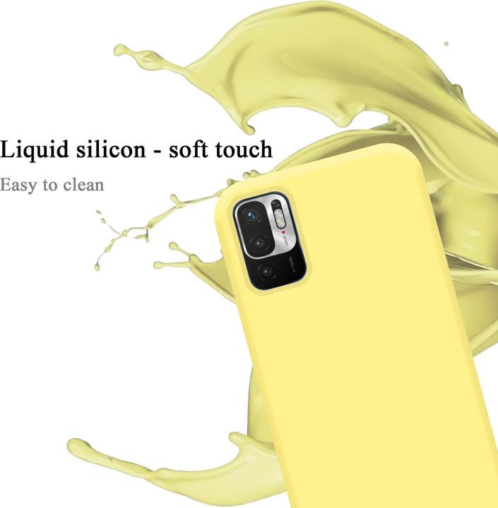 Actual product image Cadorabo TPU Liquid Silicone Case Cover (Xiaomi Poco M3 Pro 5G, Xiaomi Redmi Note 10 5G)