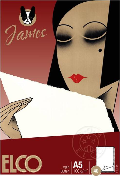 Image du produit Elco James Velin (A5, Blanc, Couverture souple)