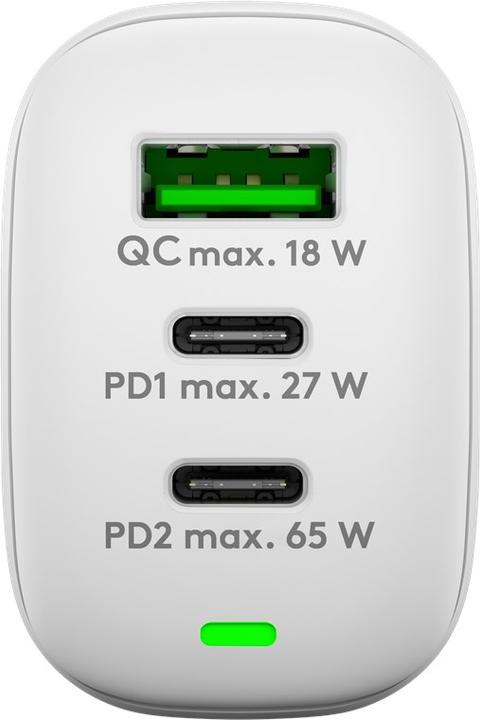 Produktbild Goobay USB Multiport Schnellladegerät (65 W)