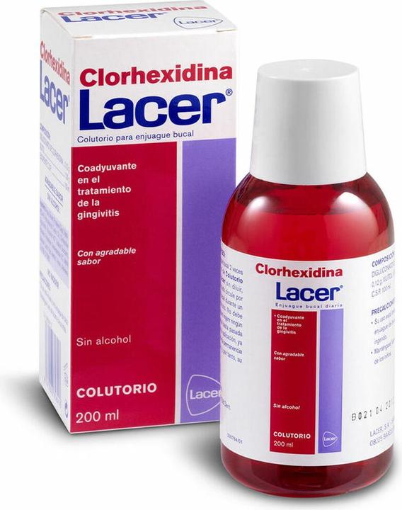 Produktbild Lacer Chlorhexidin Mundspülung Mundspülung (200 ml, Mundspülung)
