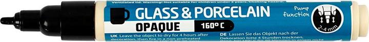 Produktbild Creativ Company Glas-/Porzellanmalstift (Schwarz, 4 mm, 1 x)