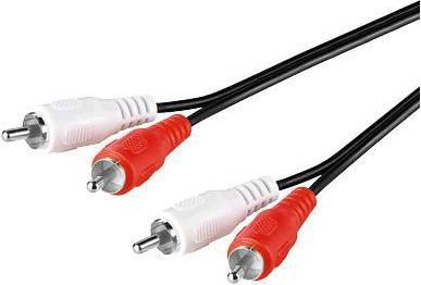 Produktbild MicroConnect Stereo RCA Cable, 0.5 meter (0.50 m)