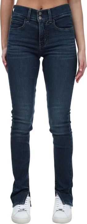 Actual product image Levis Womens/Ladies 311 Leather Patch Slit Hem Shaping Skinny Jeans (27)