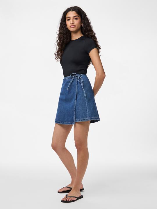Produktbild Pieces PCFIBBO HW WICKEL JEANS Minirock (M)