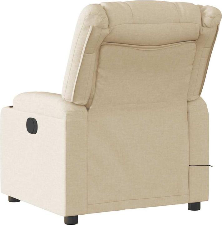 Produktbild VidaXL Massagesessel Creme Stoff