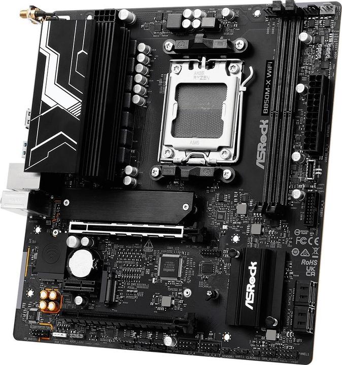 Immagine prodotto AsRock B850M-X WiFi (AM5, AMD B850, mATX)