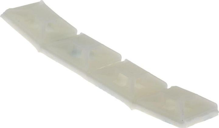 Produktbild Rs Pro Befestigungssockel selbstklebend, Nylon 66 13mm x 13 mm  2.5mm Kabelbinder, 50 Stück (Kunststoffkabelbinder, 13 mm, 50 Stk.)