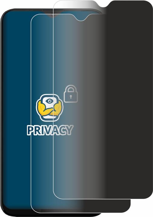 Productafbeelding BROTECT Anti-spionnetje privacyfolie Beschermfolie tegen blauw licht (2 Stuk, Gigaset GS5 lite)