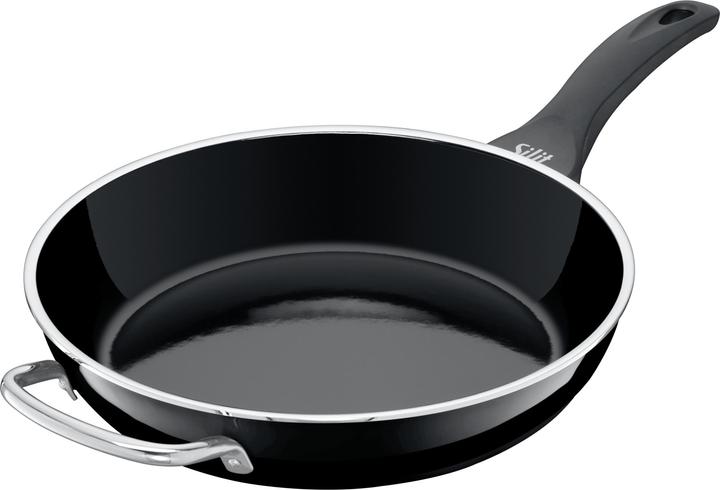 Antihaft Pfanne Bratpfanne hoch 26cm Professionell Induktion Silargan (28 cm, Bratpfanne, Keramik)