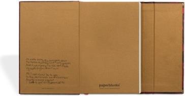 Actual product image Paperblanks Amy Winehouse - notebook (Special, Lined, Hardcover)