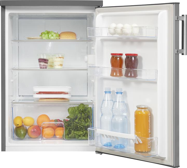 Produktbild Exquisit Exqu K?hlschr KS16VH010D D inox 810200405 (133 l)