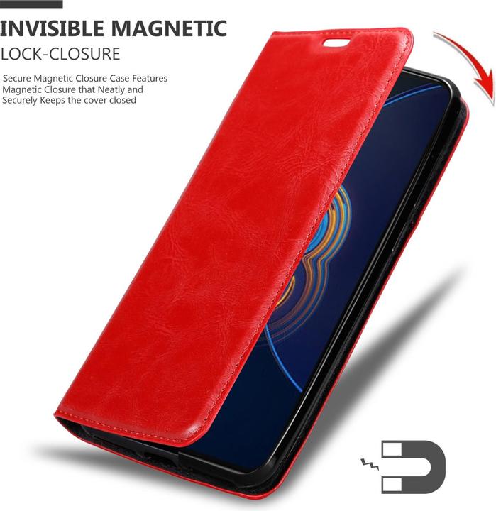Immagine prodotto Cadorabo Libro Invis. Coperchio magnetico (Asus Zenfone 8 Flip)
