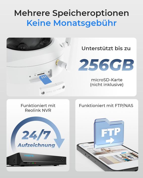 Actual product image Reolink W437-4K 8MP (3840 x 2160 pixels)