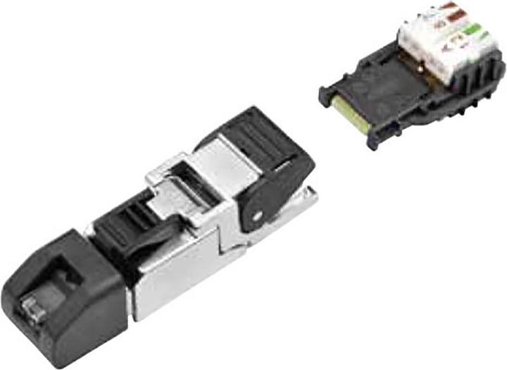 Immagine prodotto Schubiger Field attachable RJ45 shielded connector, TIA-568B, AWG26/1-24/1, AWG27/7-AWG24/7