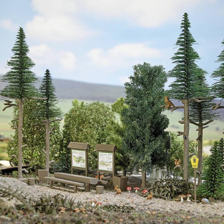 Actual product image Busch Hochwald 1856 Baum-Bausatz Fichte 1 Set
