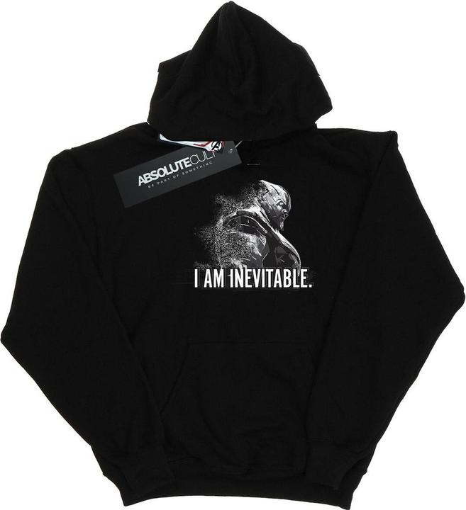 Actual product image Boys Avengers Endgame I Am Inevitable Hoodie (116)