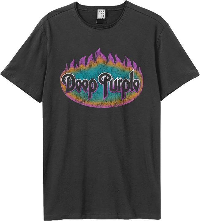 Immagine prodotto Amplified Flames Maglietta Viola Profondo Adulto Unisex (XS)