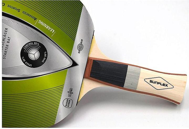 Actual product image Sunflex Table Tennis Racket Plus A