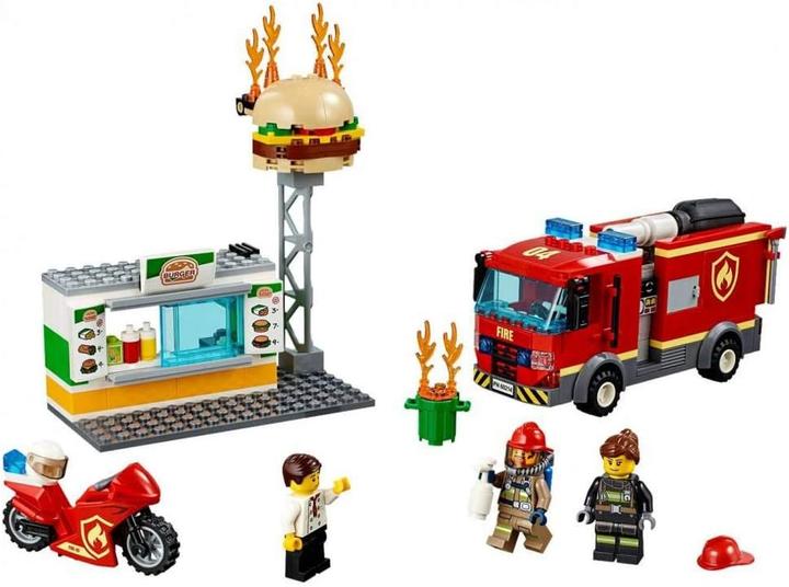 Produktbild LEGO Feuerwehreinsatz im Burger-Restaurant (60214, LEGO City)