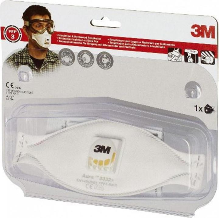 Actual product image 3M Respirator Aura 9332+C2 (FFP3, 2 x)