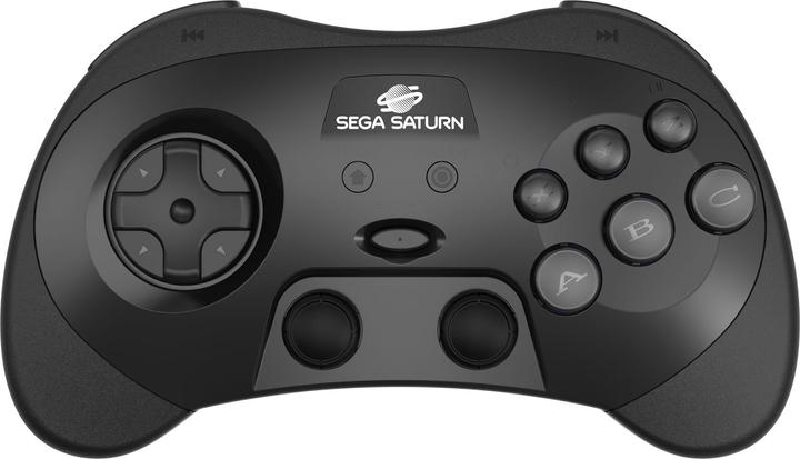 Immagine prodotto retro-bit Controller PRO nero - Gamepad - Sega Saturn (PC, Switch)