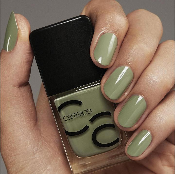 Image du produit Catrice ICONAILS Gel Lacquer (124 Believe In Jade, Vernis à ongles effet gel)