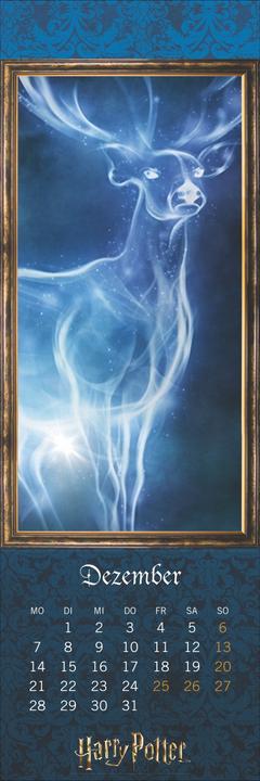 Actual product image Harry Potter Lesezeichen & Kalender 2026 (6 x 18 cm, Hardcover, German)