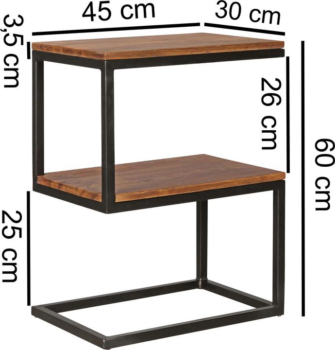 Produktbild Wohnling Akola (45 x 30 x 60 cm)