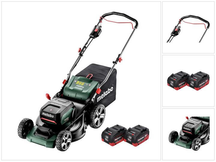 Metabo RM 36-18 LTX BL 46 Battery lawn mower 36 V ( 2x 18 V ) 46 cm Brushless + 2x battery 10.0 Ah - (Rechargeable battery operated)