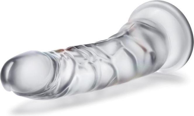 Actual product image Blush B Yours Diamond - Glisten Dildo 22 cm - Transparant