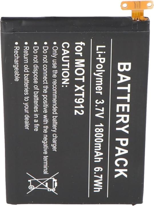 Produktbild AccuCell Akku Motorola ATRIX HD, DROID RAZR XT910, DROID RAZR XT912, MB886, RAZR V, XT885