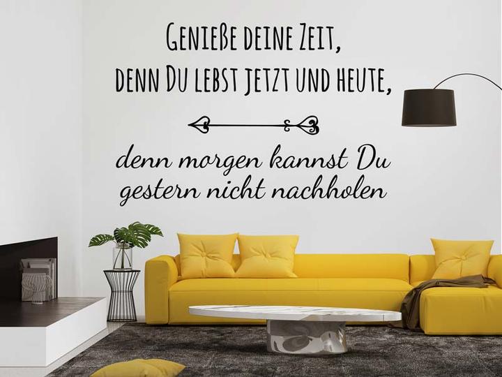 Produktbild Schubiger Wandtattoos Sprüche Lebensgenuss