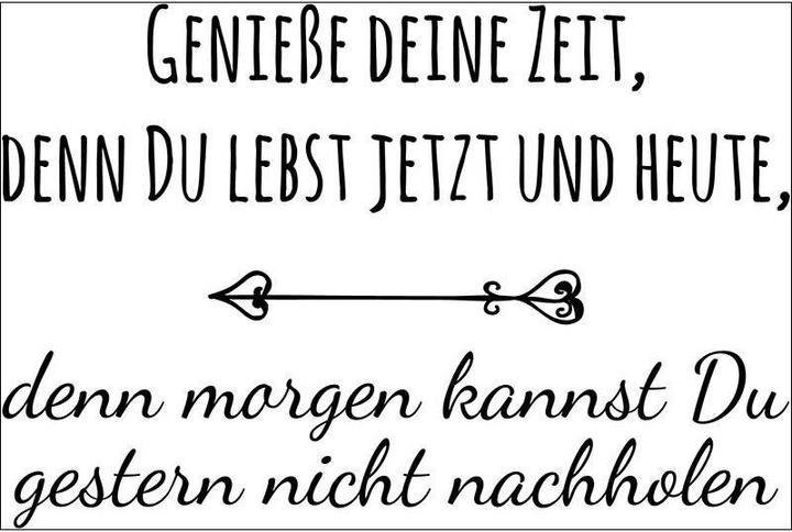 Produktbild Schubiger Wandtattoos Sprüche Lebensgenuss